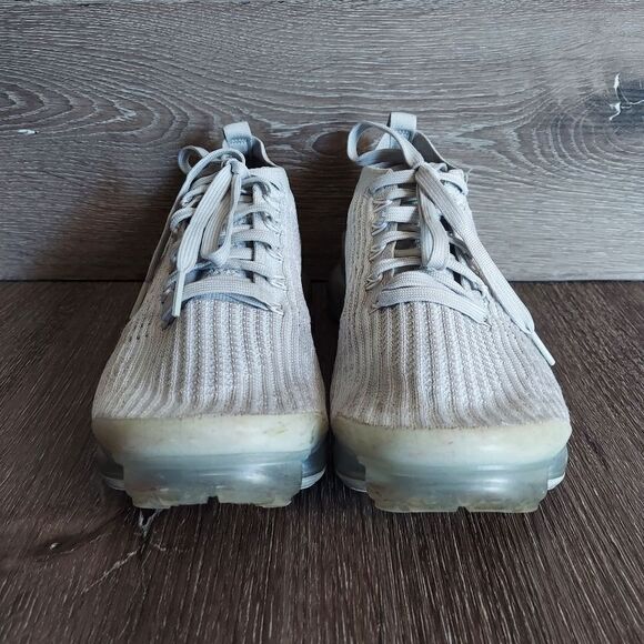 Nike Air VaporMax Flyknit 3 'Pure Platinum' - Mens 8.5 - Picture 2 of 10